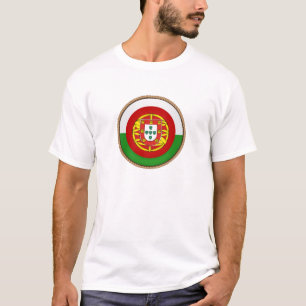 Cool Portugal Flag Seal T-Shirt