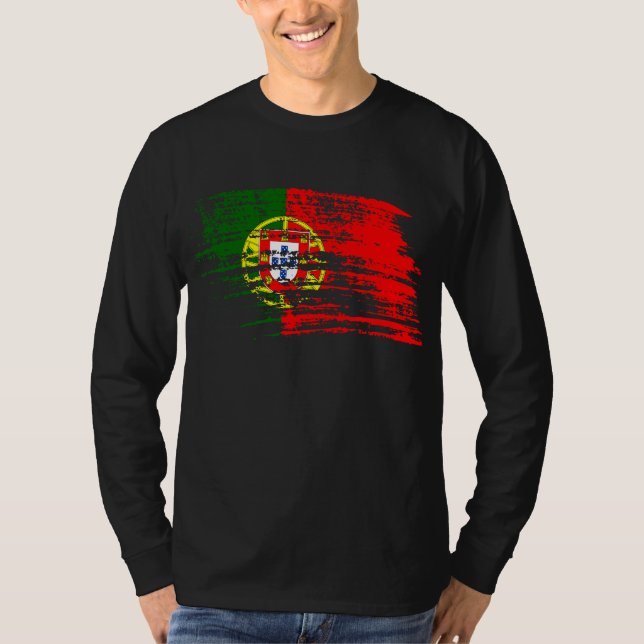 Cool Portuguese flag design T-Shirt (Front)