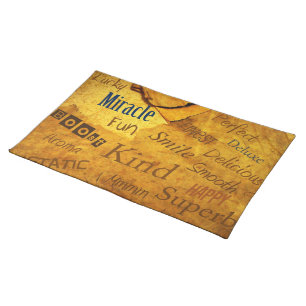 Cool Positive Placemat! Placemat