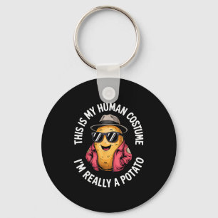 Cool Potato Novelty For Men Women Potato Gag Potat Keychain