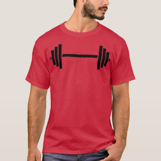 Cool Powerlifting Weightlifting Barbell  T-Shirt
