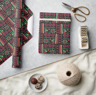 Cool Premium Festive Cheerful Christmas Wrapping Paper