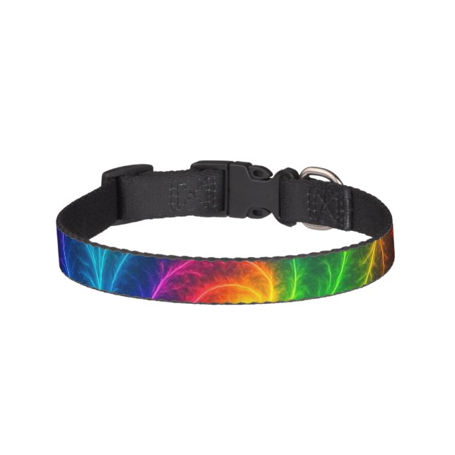 Cool Pretty colorful dog collar (Front)