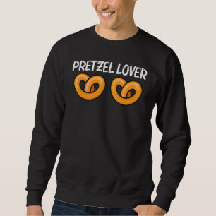 Cool Pretzel Art For Men Women Baked Knot Bread Pa Sweatshirt