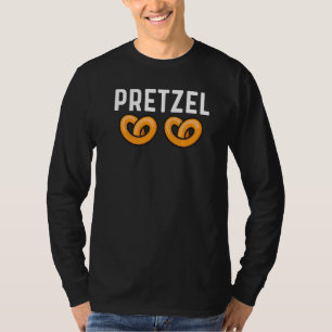 Cool Pretzel Art For Men Women Baked Knot Bread Pa T-Shirt