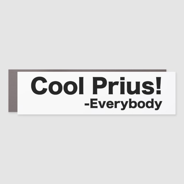 cool prius!  car magnet (Front)