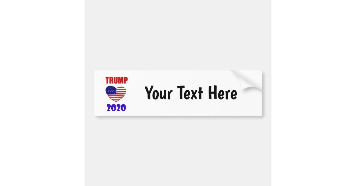Cool Pro Donald Trump 2020 For President Bumper Sticker Zazzle 