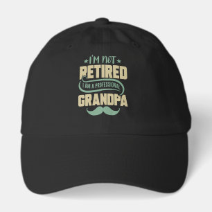 Cool Professional Grandpa word art  Hat