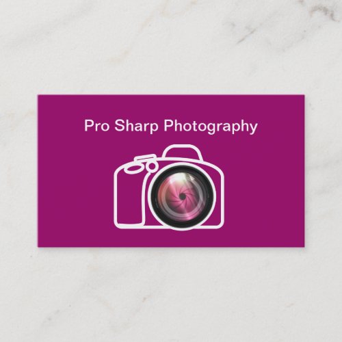 Cool Professional Photographer Business Cards