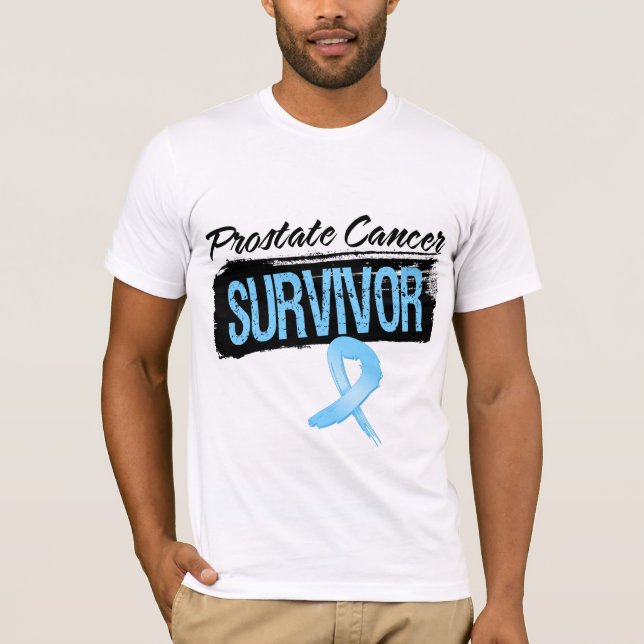 Cool Prostate Cancer Survivor T-Shirt (Front)