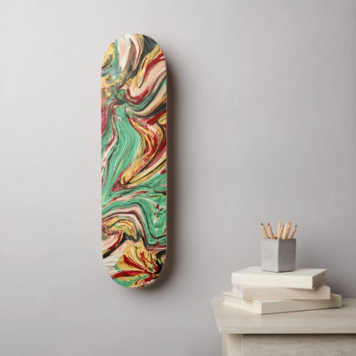 Cool Psychedelic Pattern Skateboard