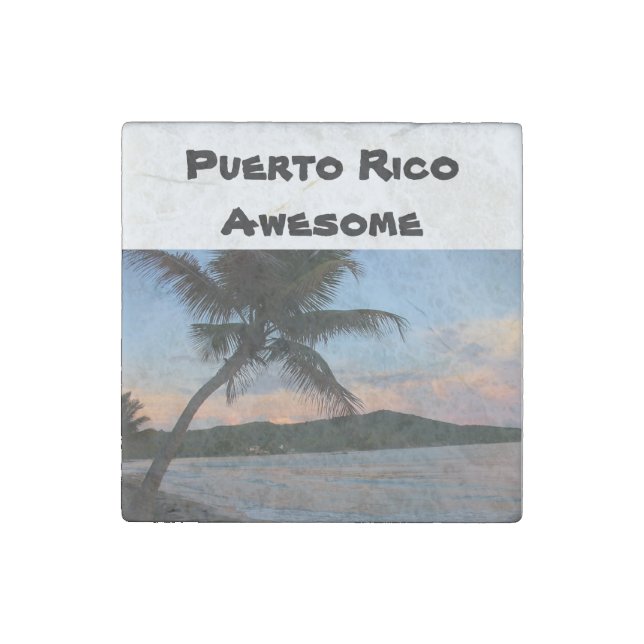 Cool Puerto Rico Beach Magnet (Front)