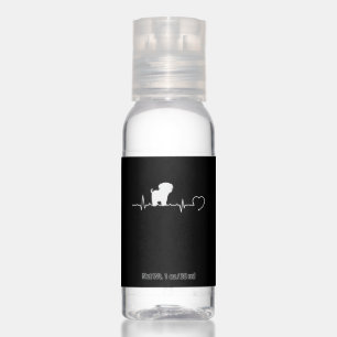 Cool Pug Dog Breed Heartbeat Puppy Hand Sanitizer