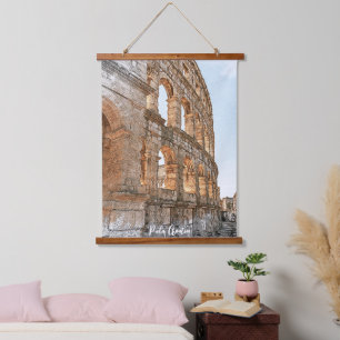 Cool Pula Croatia City Landmark Travel Hanging Tapestry