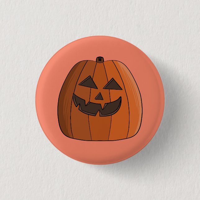 Cool Pumpkin Button (Front)
