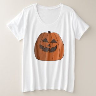 Cool Pumpkin Plus Size T-Shirt