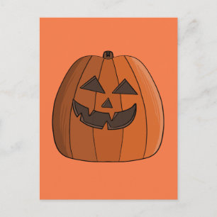 Cool Pumpkin Postcard