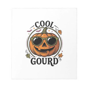 Cool Pumpkin Shirt Vintage Engraved Halloween Sung Notepad