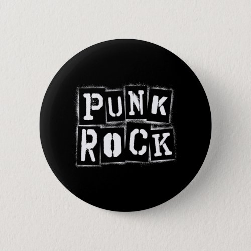 Cool Punk Rock Punkrock Hardrock Music Rockn Roll Button
