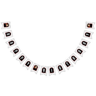 Cool Punk Rockstar Birthday Bunting Flags