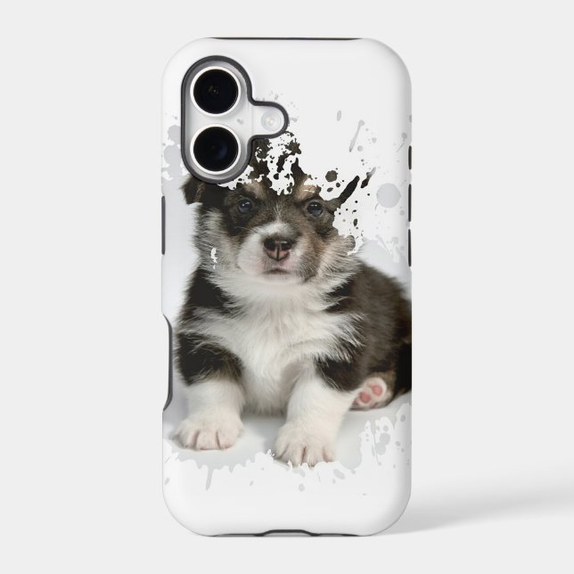 Cool Puppy Design Iphone Case (Back)