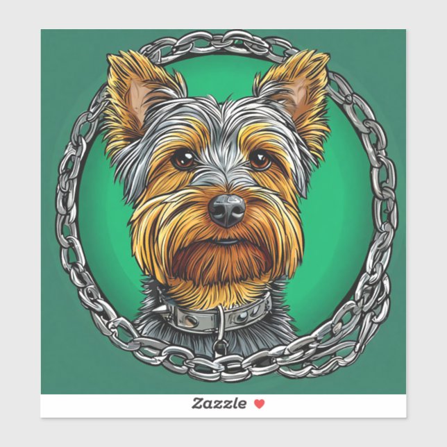 Cool Purebred Dog Sticker (Sheet)