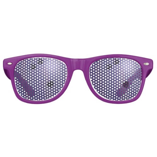 Cool Purple Bowling Ball Party Shades