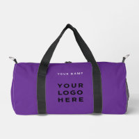 Cool Purple Business Logo Name Instagram Fitness