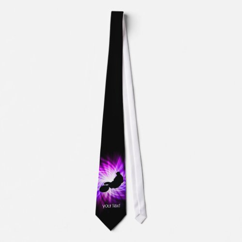 Cool Purple Dirt Bike Tie