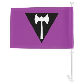 Cool Purple Lesbian Labrys Axe Pride Month LGBTQ+