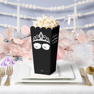 Cool Queen Tiara Princess Birthday Bridal Shower Favor Boxes