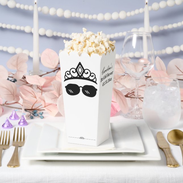 Cool Queen Tiara Princess Birthday Bridal Shower Favor Boxes (Wedding)