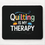 Cool Quilting Art For Men Women Sewing Quilt Lover Mouse Pad