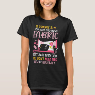 Cool Quilting Design For Women Grandma Quilt Sewin T-Shirt