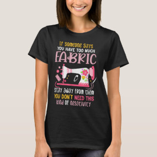 Cool Quilting Design For Women Grandma Quilt Sewin T-Shirt