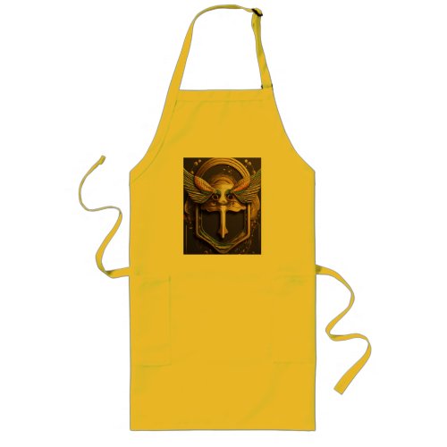 Cool  Quirky Fish with Sunglasses Long Apron