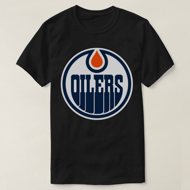 Cool "Oilers Sticker T-Shirt (Design Front)