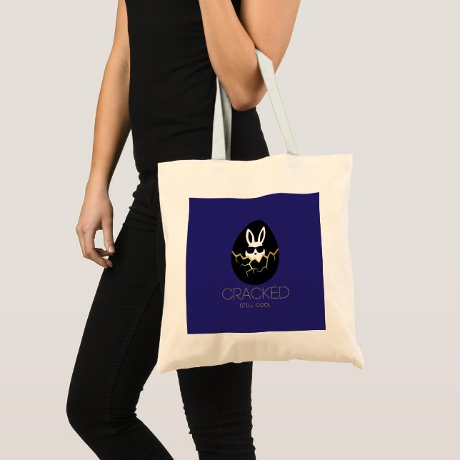 Cool Rabbit Sunglasses Funny Easter Bunny Quote  Tote Bag (Front (Product))