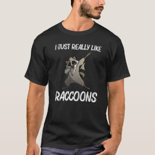 Cool Raccoon For Men Women Trash Panda Animal Wil T-Shirt