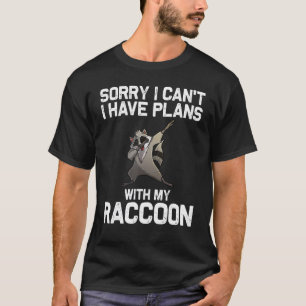 Cool Raccoon For Men Women Trash Panda Animal Wild T-Shirt