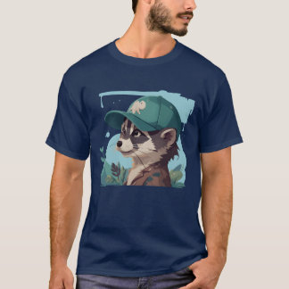 Cool Racoon boy T-Shirt