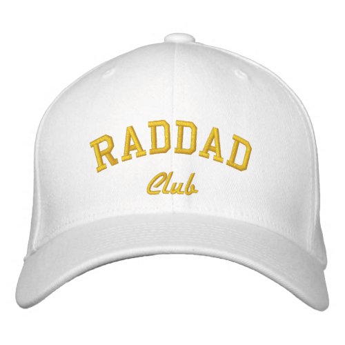 COOL RAD DAD CLUB FUNNY FATHERS DAY  EMBROIDERED BASEBALL CAP