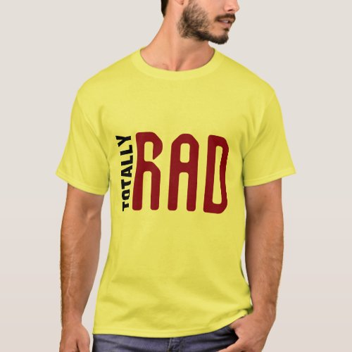 Cool Rad Dad Tee Stylish Fathers Day Gift  T_Shirt