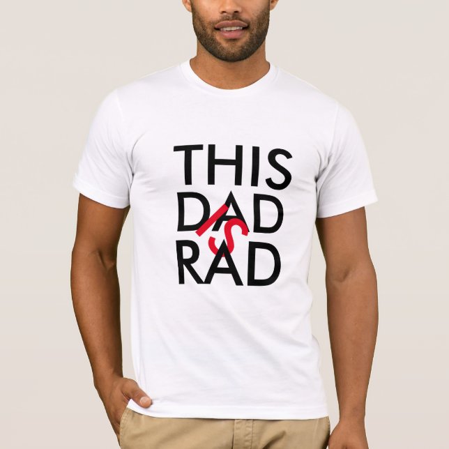 Cool Rad Dads Club Shirt - Father’s Day Gift (Front)
