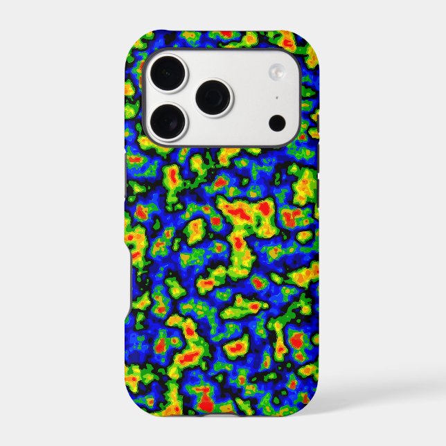 COOL Radar Image Iphone Case (Back)