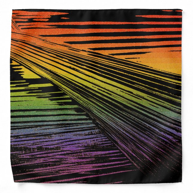 Cool Rainbow Bandana (Front)