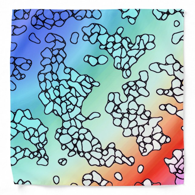 Cool Rainbow Bandana (Front)