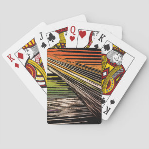 Cool Rainbow Bandana Poker Cards