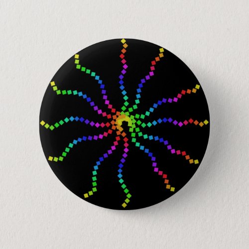 Cool Rainbow Button