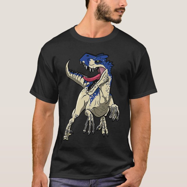 Cool Raptor Dinosaur  for Velociraptor & Raptors T-Shirt (Front)